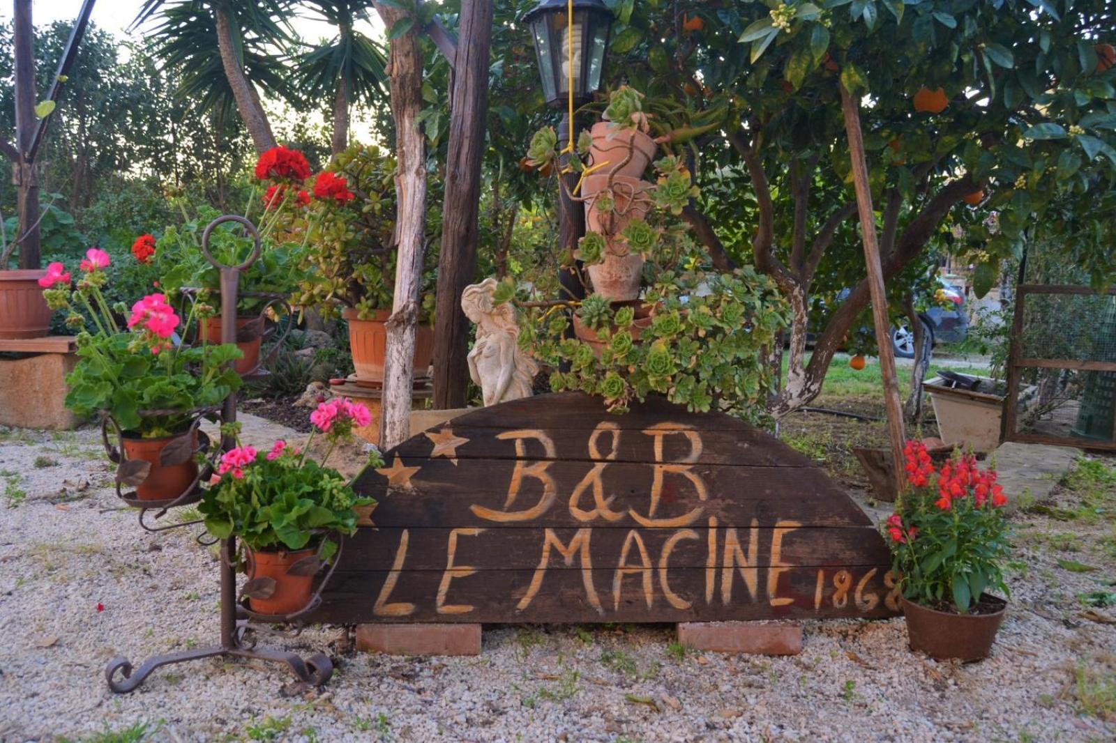 B&B Le Macine 1868 Paceco Exteriör bild
